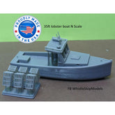 WSM HO1008 - HO Scale - Lobster boat and traps